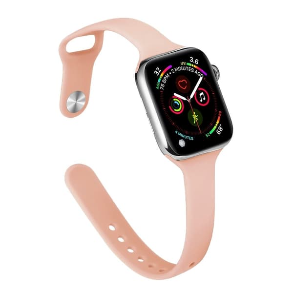 Apple Watch 49mm / 45mm / 44mm / 42mm Slanke klokkeremmer - Rosa Pink