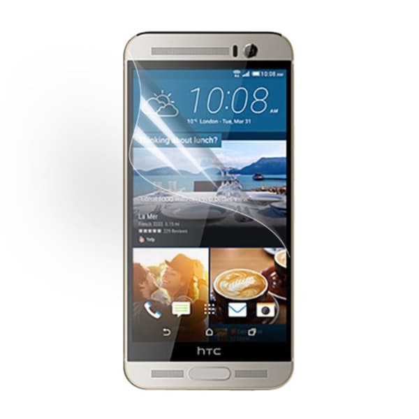 3 Stk. Beskyttelsesfilm til HTC One M9 Plus. Transparent