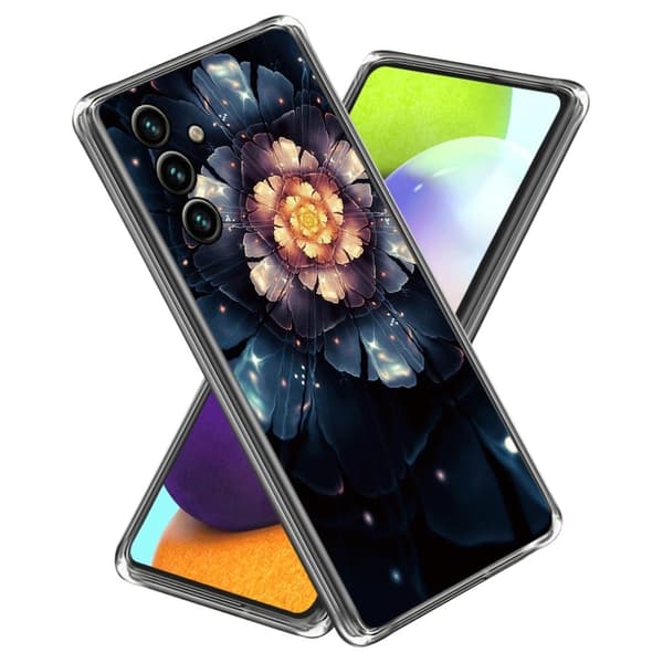 Deco Samsung Galaxy A54 Etui - Fargerik Blomst Multicolor