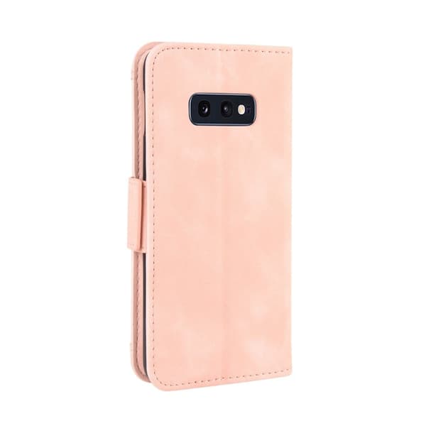 Modernt Samsung Galaxy S10e fodral med plånbok - Rosa Rosa