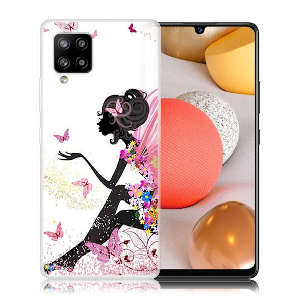 Deco Samsung Galaxy A42 5G Etui - Beauty Multicolor