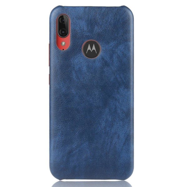 Prestige cover - Motorola Moto E6 Plus – Blå Blue