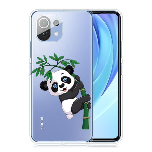Deco Xiaomi Mi 11 Suojakotelo - Panda And Bamboo Black