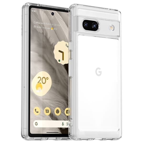 Google Pixel 7a smart telefonskal i akryl - Transparent Transparent