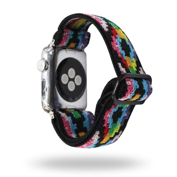 Apple Watch Series 6 / 5 44mm woven style pattern watch band - Multi-Color multifärg