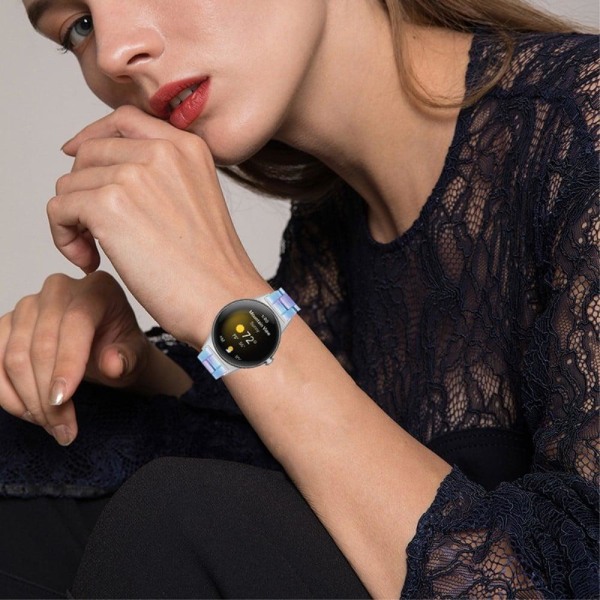 Google Pixel Watch light resin style watch strap - Blue Purple M Blå