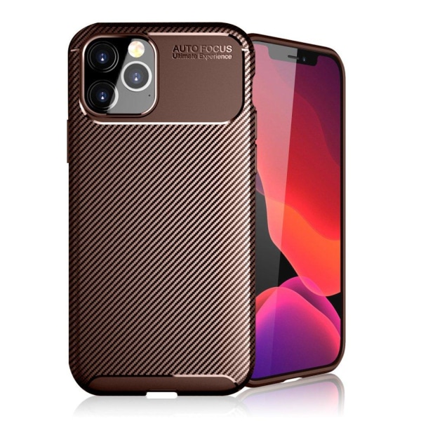 Carbon Shield iPhone 12 Pro Max skal - Brun Brun