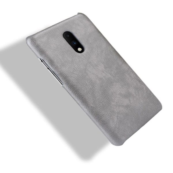 Prestige OnePlus 7 cover - Grå Silver grey