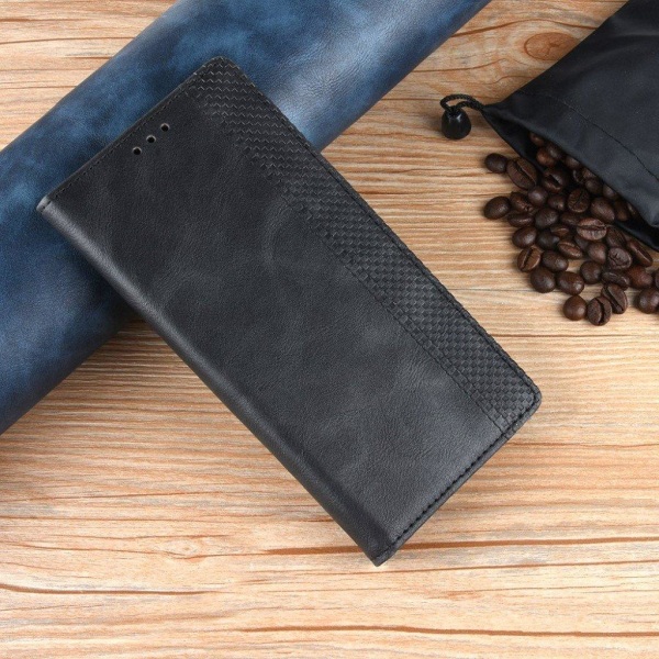 Bofink Vintage läder Xiaomi Redmi Note 10S / Xiaomi Redmi Note 10 fodral - Svart Svart