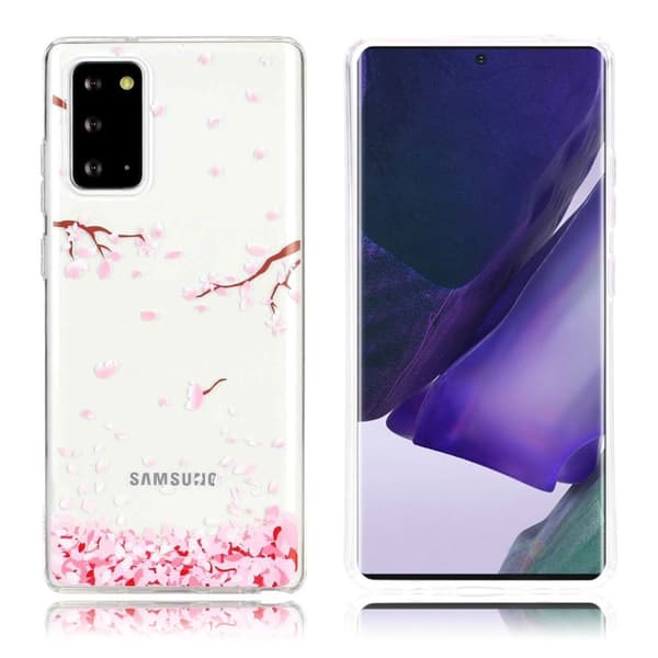 Deco Samsung Galaxy Note 20 Ultra kotelot - Kukka Pink
