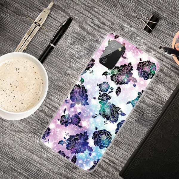 Deco Samsung Galaxy A02s etui - blomstermønster Multicolor