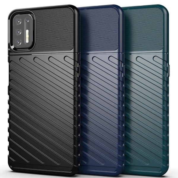 Thunder Motorola Moto G9 Plus skal - Svart Svart