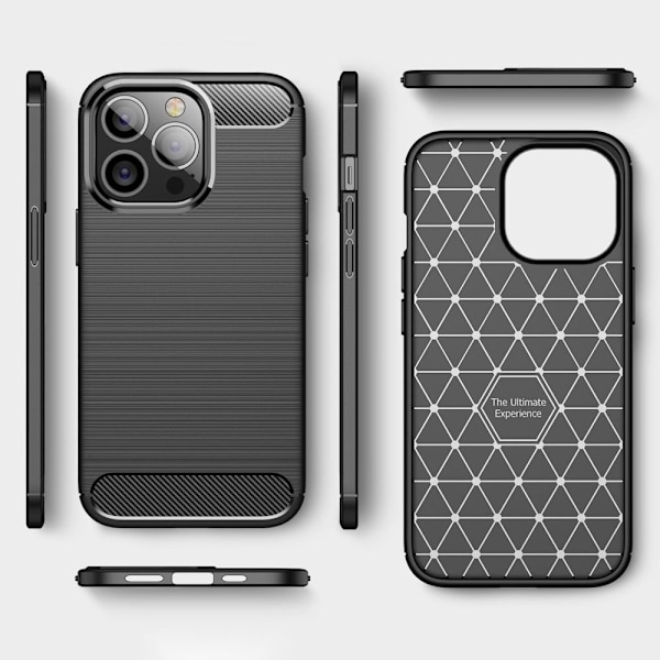Carbon Flex iPhone 14 Pro Max kotelot - Sininen Blue