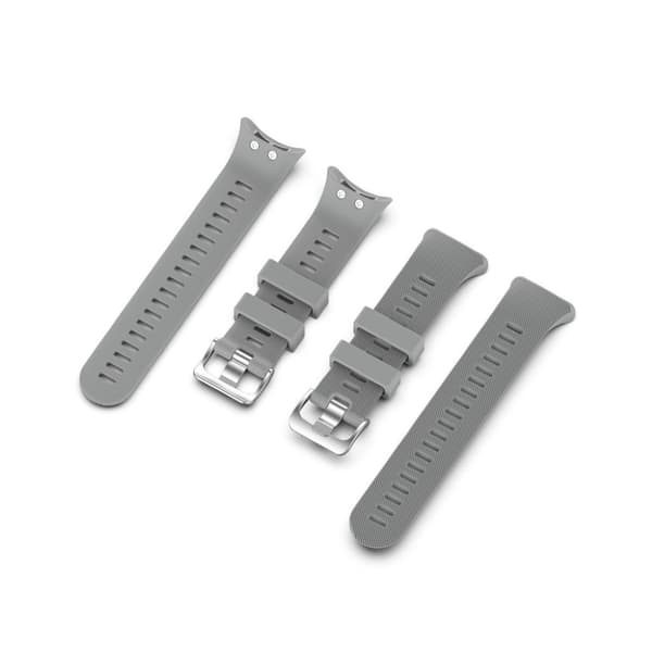 Garmin Swim 2 / Forerunner 45 / 45S kestävä silikoninen ranneke - Harmaa Silver grey