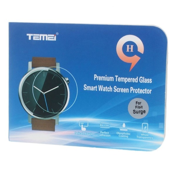 Fitbit Surge temperoitu lasisuoja näytölle Transparent