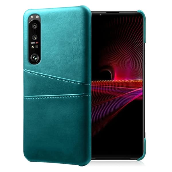 Dual Card case Sony Xperia 1 III - Grøn Green