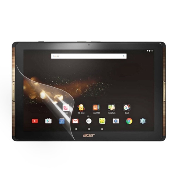 Acer Iconia Tab 10 A3-A40 Ultra klart beskyttelsesfilm 3 stk pakke Transparent