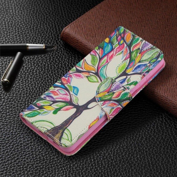 Wonderland Samsung Galaxy S21 flip etui - livstræ Multicolor