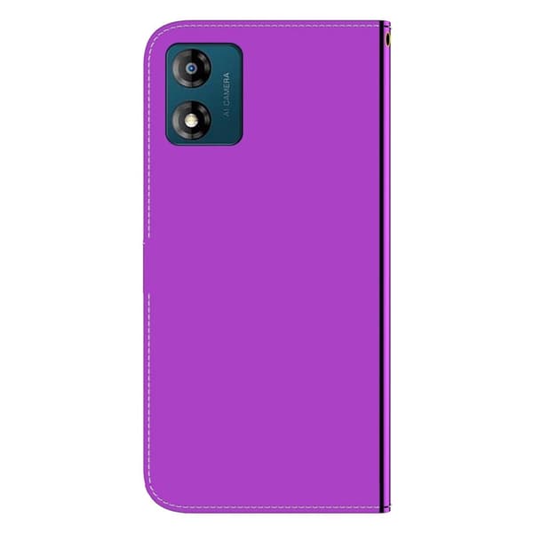 Mirror Motorola Moto E13 fodral - Lila Lila