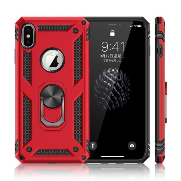 Bofink Combat iPhone Xs Max etui - Rød Red