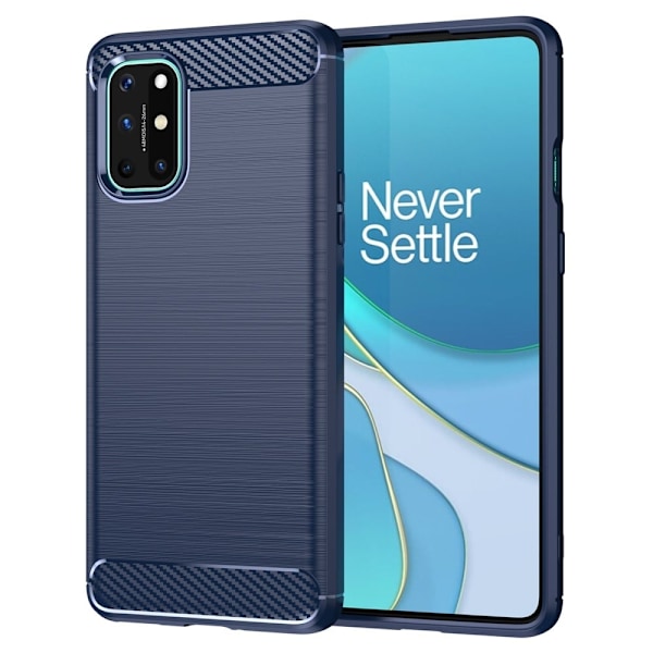 Carbon Flex Etui OnePlus 8T - Blå Blue