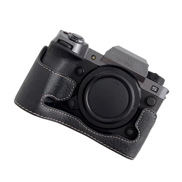 Fujifilm X-H2 læderbetræk til halvkroppen - Sort Black