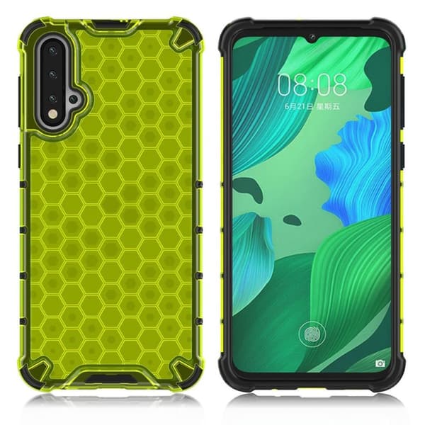 Bofink Honeycomb Huawei Nova 5 skal - Grön Grön