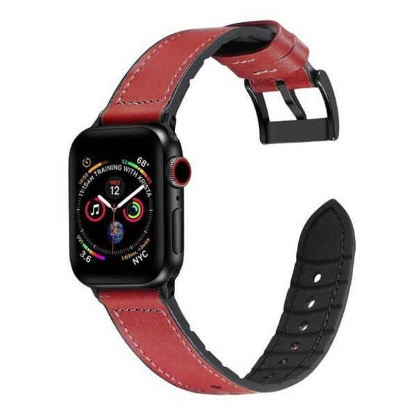 Apple Watch Series 6 / 5 40mm mønster silikone rem - rød Red