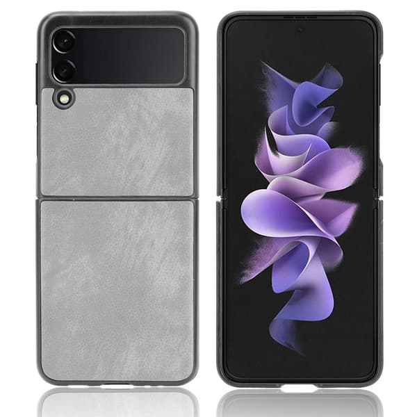 Prestige Samsung Galaxy Z Flip3 5G skal - Silver/Grå Silvergrå