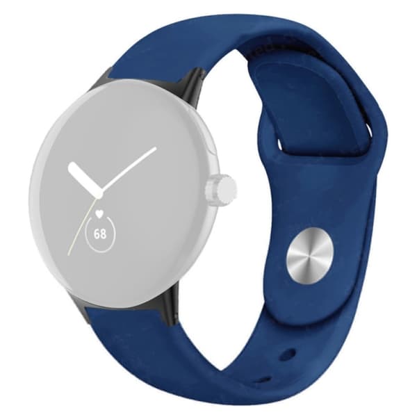 Silikonklokkerem til Google Pixel Watch - Mørkeblå Blue