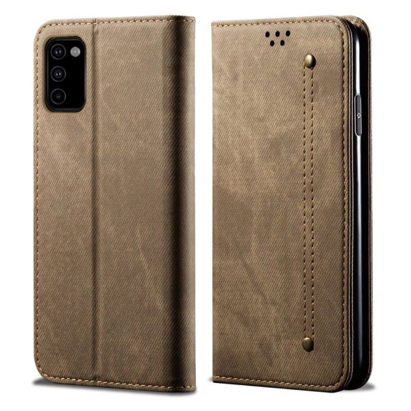 Jeans Samsung Galaxy M51 flip etui - kaffe Brown