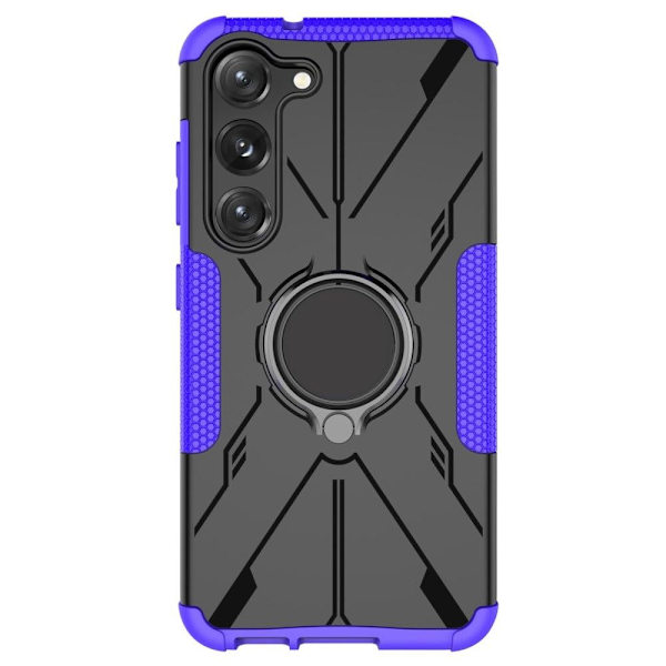 Kickstand-cover med magnetisk plade til Samsung Galaxy S23 - Lilla Purple