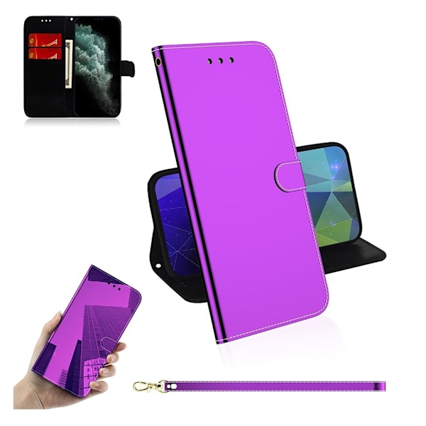 Mirror iPhone 11 Pro Max fodral - Lila Lila