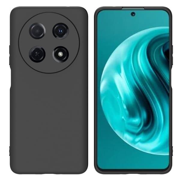 Blødt og mat Huawei Enjoy 70 Pro cover Black