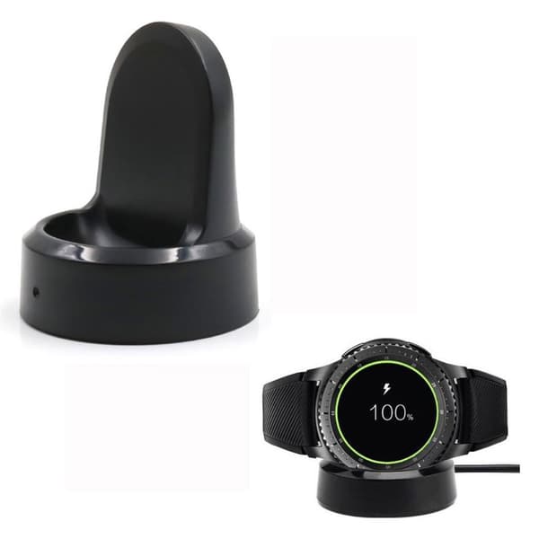 Samsung Gear S3 Frontier / Gear S2 USB-latauslaatikko Black