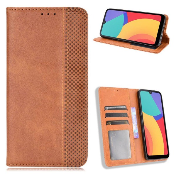 Bofink Vintage Alcatel 1L (2021) leather case - Brown Brown