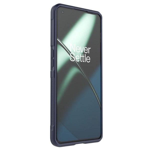Mjukt greppformat OnePlus 11 skal - Blå Blå
