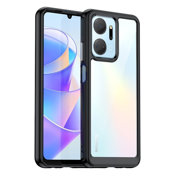 Honor X7a smart akryldeksel - Svart Black