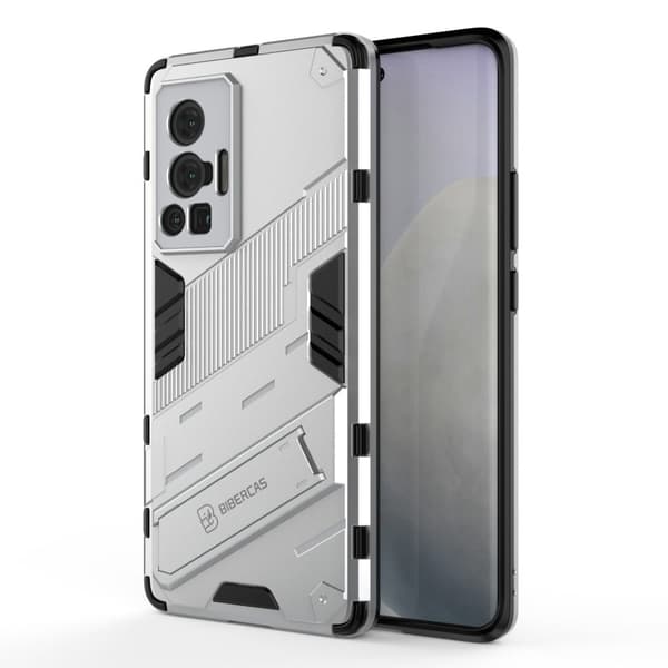 Stöttåligt Vivo X70 Pro hybridskal - Vit Vit