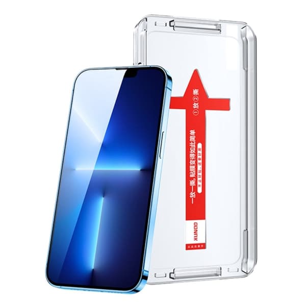 XUNDD iPhone 14 Pro skjermbeskytter i herdet glass Transparent