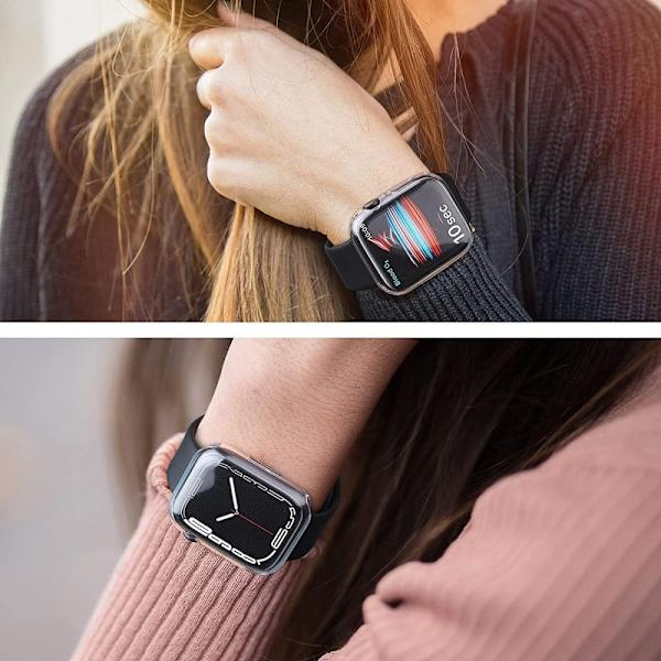 Apple Watch (45 mm) transparent TPU-skydd Transparent