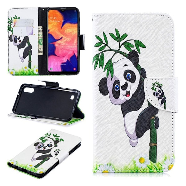 Wonderland Samsung Galaxy A10 kotelot - Kærlige Pandaer Multicolor