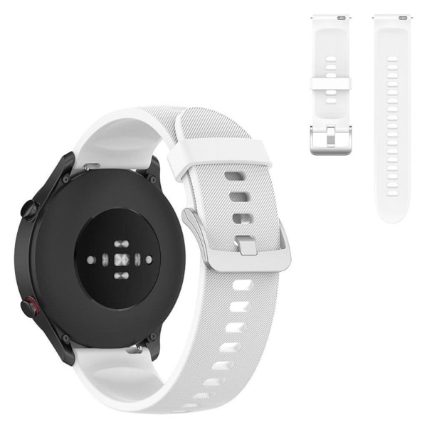Xiaomi Mi Watch Color Sports silikoninen ranneke - Valkoinen White
