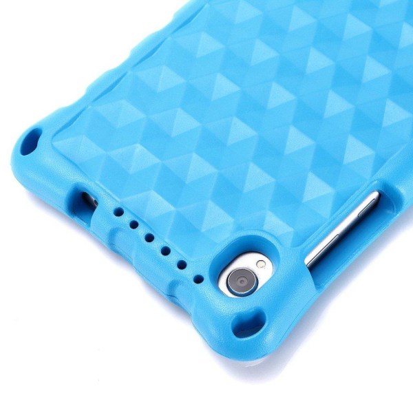 Lenovo Tab M8 EVA rhombus patterned case - Blue Blå