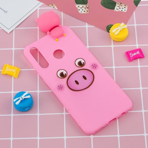 Huawei P30 Lite 3D kuvio tapauksessa - Sika Pink