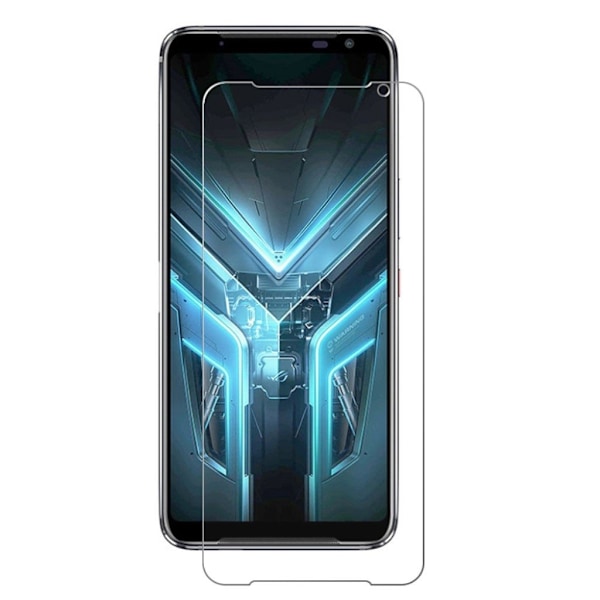 0.3mm härdat glas Asus ROG Phone 3 skärmskydd Silvergrå