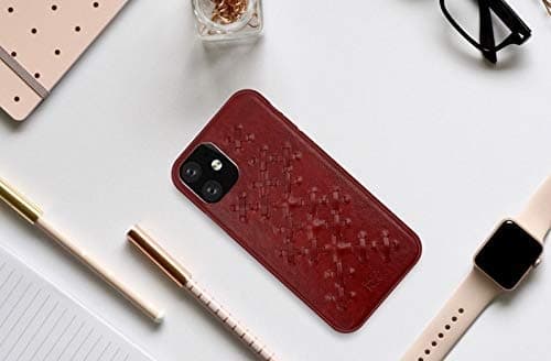 Raigor Inverse Weave Deksel For iPhone 11 - Rød Red