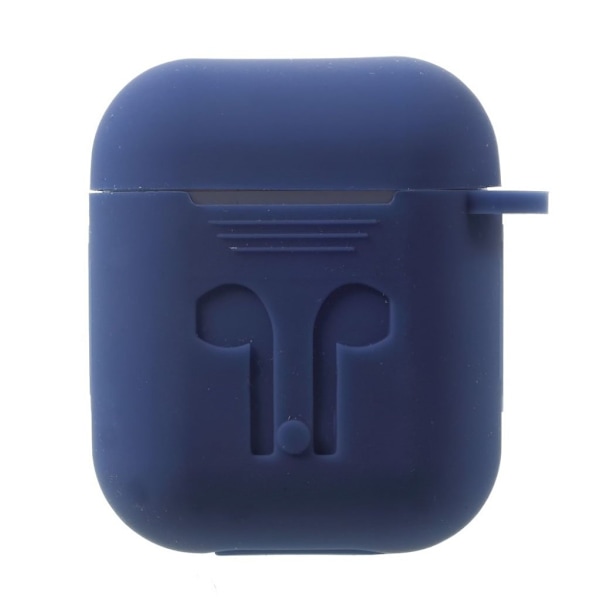 Apple AirPod Mjukt silikon skydd - Mörk blå Blå