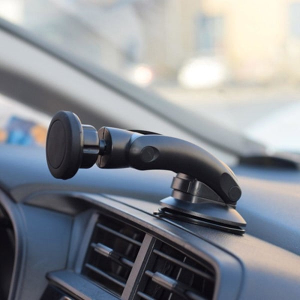 Universal car dashboard magnetic phone holder Black