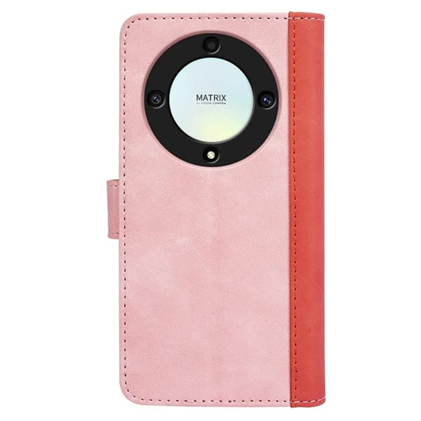 Tofarget lærdeksel for Honor X9a - Rosa Pink